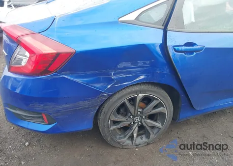 2020 Honda Civic Sport from USA, damaged, VIN 2HGFC2F87LH546581